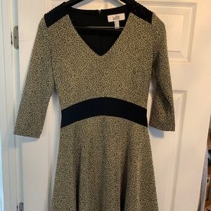 Belle Badgley Mischka Dress w/ Shoulder Detail